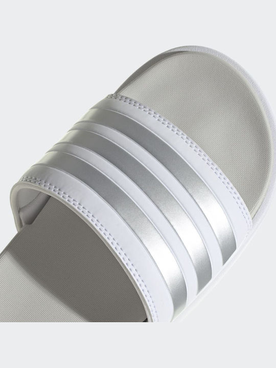 Adilette Women's Platform Slides White