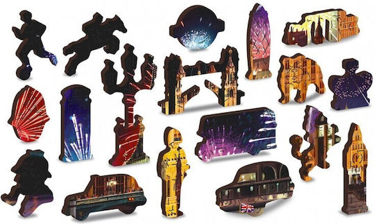 Puzzle pentru Copii 75buc Wooden City