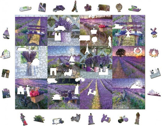 Puzzle pentru Copii 75buc Wooden City