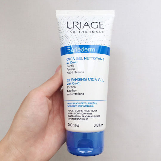 Uriage Bariederm Gel Cleansing Face 200ml