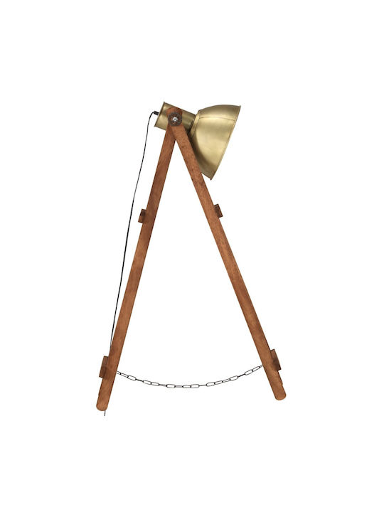 vidaXL Vintage Floor Lamp H105cm. with Socket for Bulb E27 Bronze