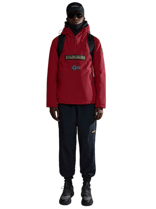 Rainforest Winter 3 Winter Jacke Burgundisch