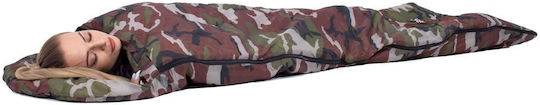 Springos Sac de dormit Single 2 Sezoane Camouflage