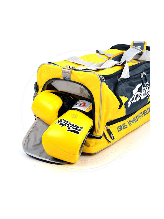 Fairtex Τσάντα Ώμου για Γυμναστήριο Κίτρινη