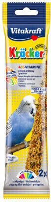Vitakraft Kräcker Duo Vogelfutter in Stick für Wellensittiche 100gr