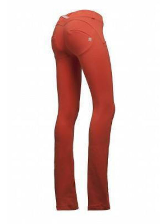 Freddy Damen Stoff Hose Orange