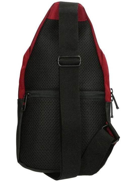 Herrentasche Schulter / Crossbody Rot