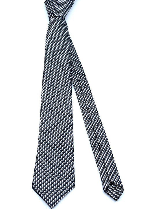Legend Accessories Typ Micro Herren Krawatten Set Gedruckt in Gray Farbe