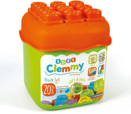 AS Clemmy Building Blocks For 6+ Months 20 Pieces