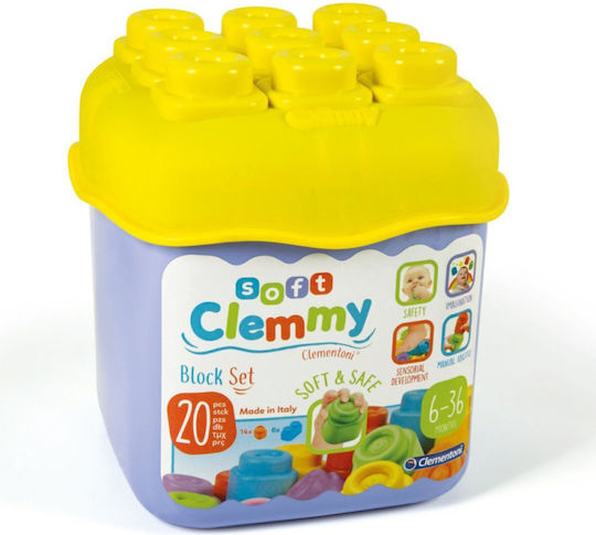 AS Clemmy Building Blocks For 6+ Months 20 Pieces