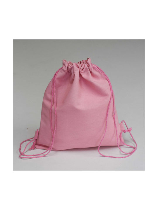 Decocraft Kinder Rucksack Beuteltasche Rosa 25cmcm