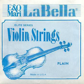 La Bella Set of Silver Plated Strings for Violin N.4 (sol)