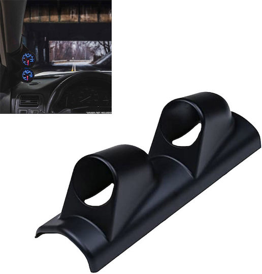 Auto Gs Car Column Double Instrument Mount 52mm