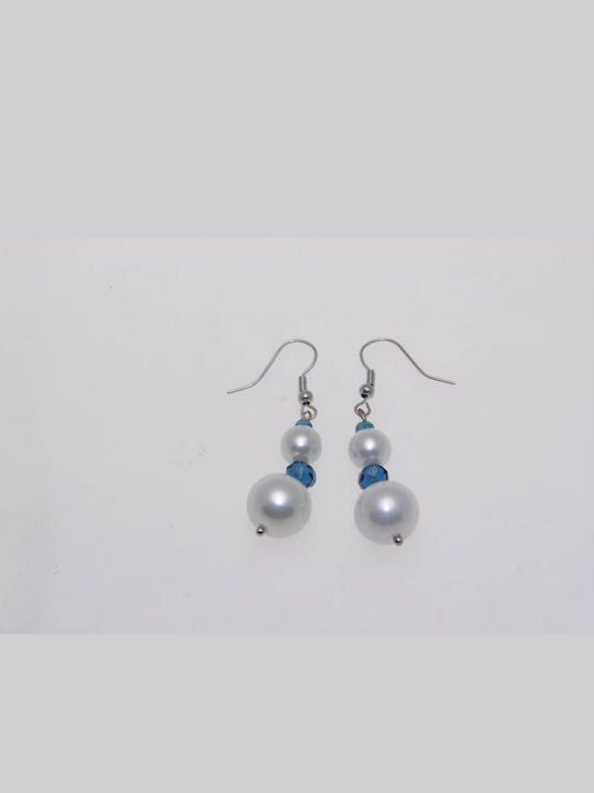 Tatu Moyo Earrings with Stones & Pearls Tatu Moyo Earrings with Stones & Pearls