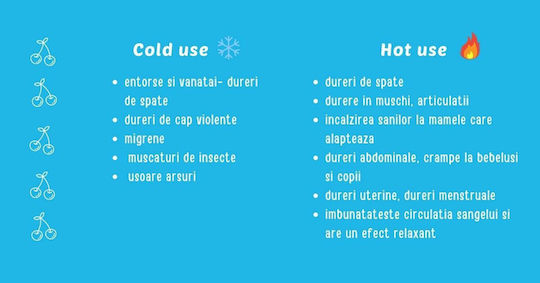 Qmini Termofor Cu Sâmburi De Cireșe