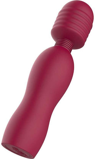 Dream Toys Mini Δονητής Μασάζ 14.5cm Κόκκινος