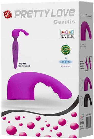 Pretty Love Head Massager Curitis Vibrator Head Purple
