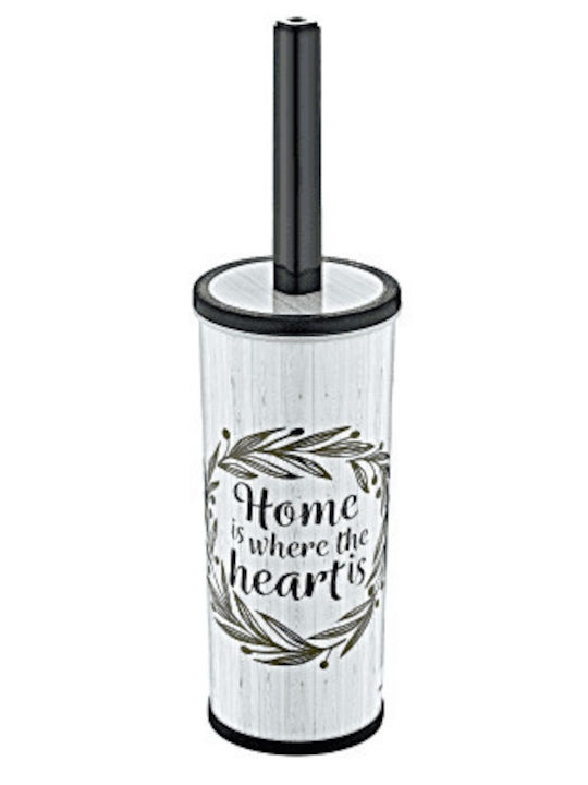 Happy House Plastic Toilet Brush White