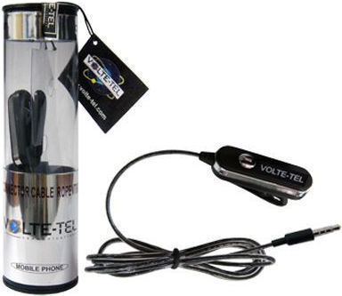 Volte-Tel Samsung I8000/I9000/GT-I8310 Converter 3.5mm Male to 3.5mm Female 1 Piece