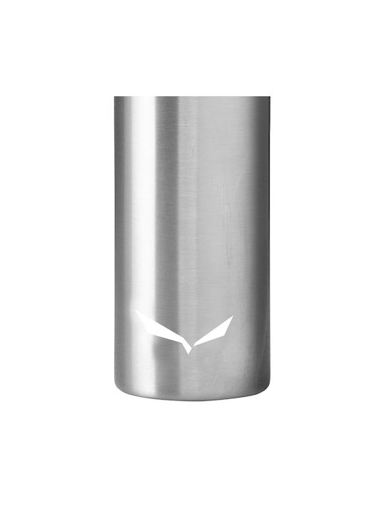 Salewa Isarco Water Bottle Stainless Steel 600ml Silver