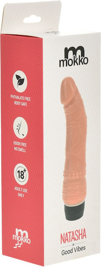 Mokko Toys Ρεαλιστικός Δονητής 19cm Ροζ