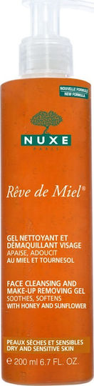 Nuxe Reve de Miel Gel Αφαίρεσης Μακιγιάζ Προσώπου 200ml