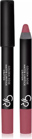 Golden Rose Matte Crayon Pencil Lipstick Matte 08 3.5gr