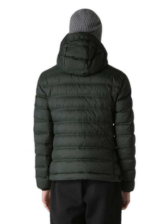 Peuterey Herren Winter Jacke Lässig Schwarz