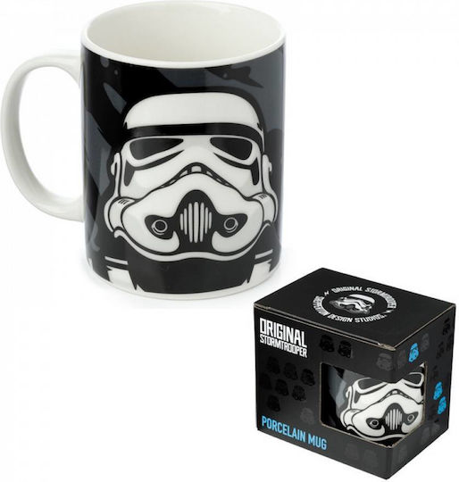 Puckator ORIGINAL STORMTROOPER Κούπα από Πορσελάνη Μαύρη