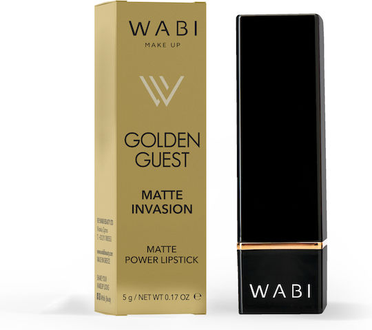 Wabi Beauty Matte Invasion Κλασικό Κραγιόν Matte 5gr