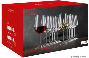 Spiegelau Style Wine Σετ Ποτήρια από Γυαλί 12τμχ Spiegelau Style Wine Σετ Ποτήρια από Γυαλί 12τμχ