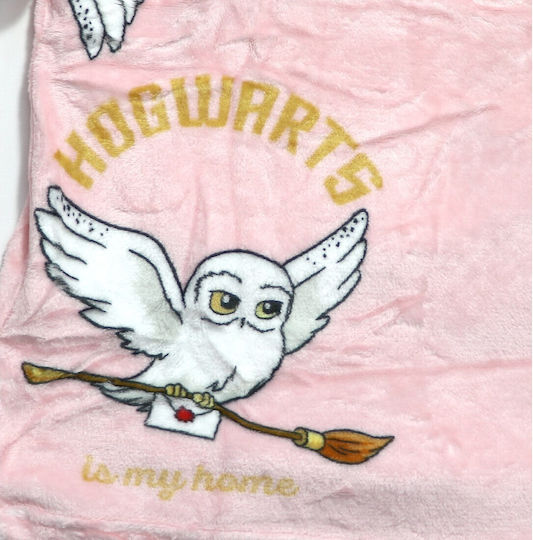 Warner Bros Blanket Fleece Harry Potter Pink 60x72cm