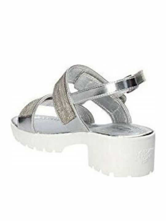 Kinder Sandalen Argento Silber