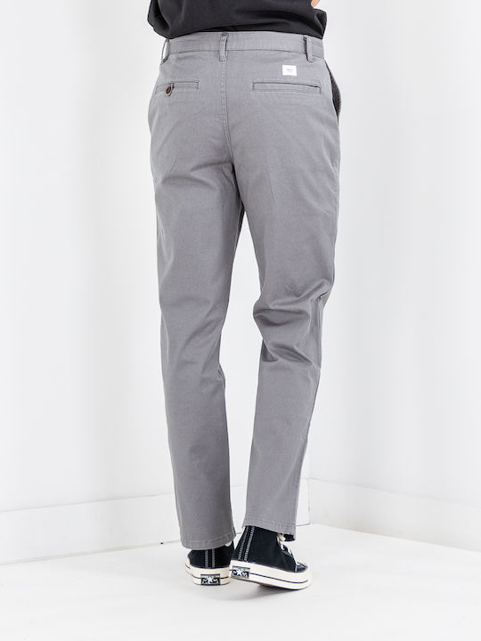 Trousers Chino Elastic Gray