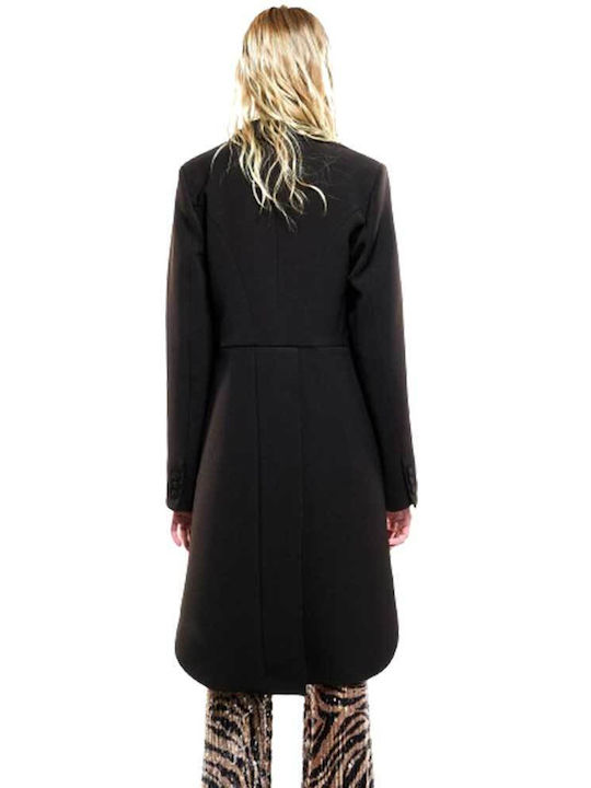 Αniye by Women's Midi Coat Black