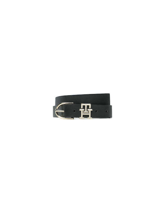 Tommy Hilfiger Belt Leder Damen Gürtel Blau