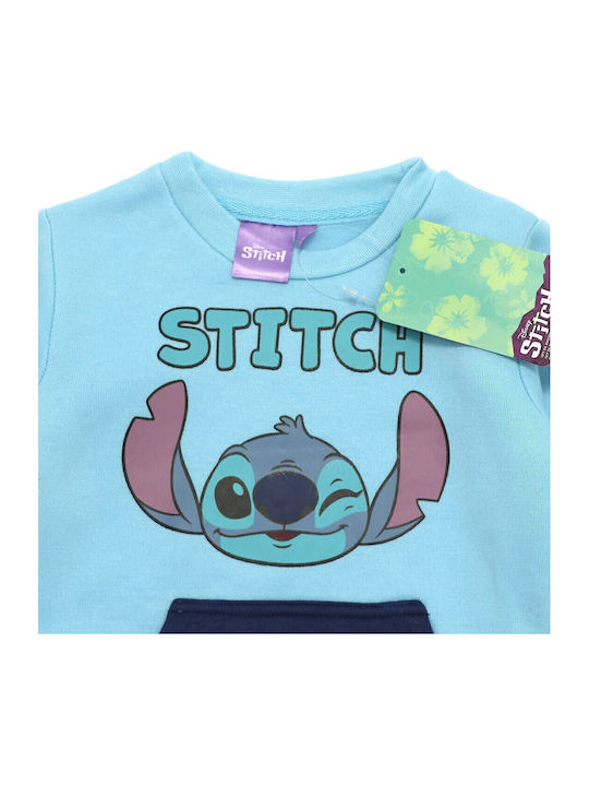 Παιδικό Σετ Φόρμας Γαλάζιο 2τμχ Lilo & Stitch