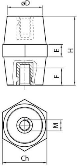 Teknomega Izolator Echipament de construcții industriale 118-001012090
