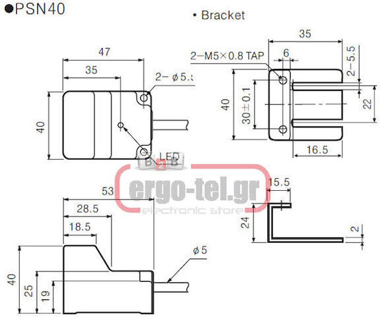 Autonics Wasserdichter Leitfaden Industrielle Anlagen 126-151201011
