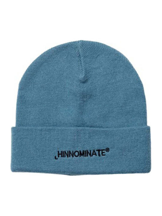 Beanie Unisex Σκούφος Πλεκτός σε Γαλάζιο χρώμα