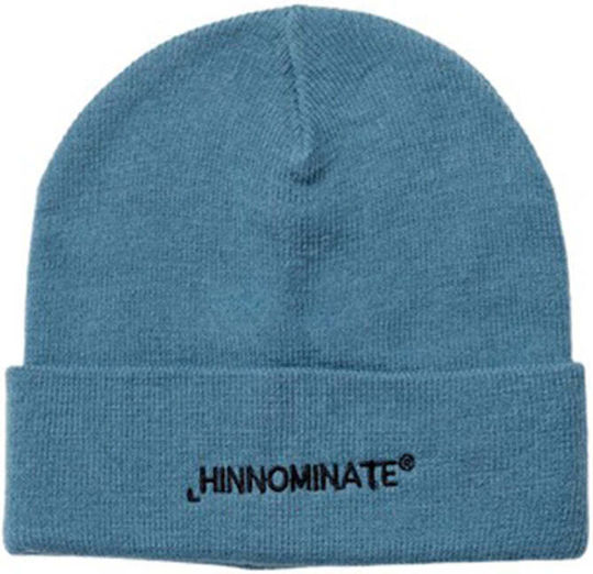 Beanie Unisex Beanie Gestrickt in Hellblau Farbe