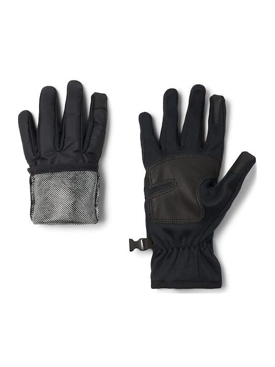 Women's Fleece Touch Gloves Black Cloudclap W Fleece