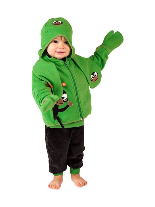 Παιδικό Σκουφάκι Fleece Πράσινο