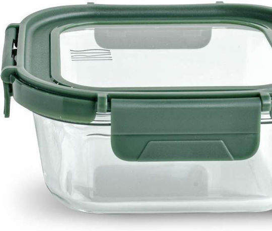 Iris Barcelona Glas-Mittagsbox Grün 800ml