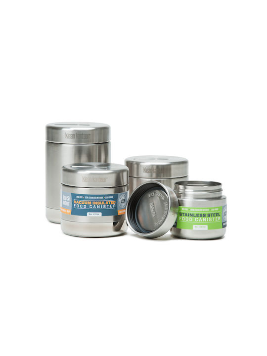 Klean Kanteen Δοχείο Φαγητού Inox Θερμός Ασημί 236ml