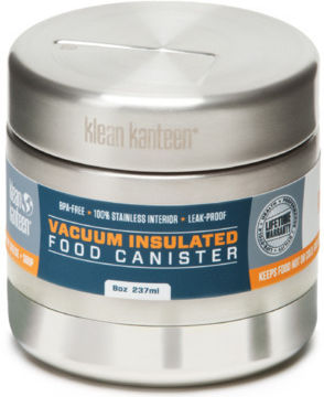 Klean Kanteen Δοχείο Φαγητού Inox Θερμός Ασημί 236ml