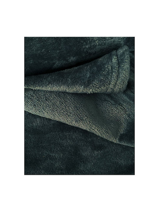 Pennie Blanket Velvet Sofa 120x160cm Arctic Charcoal