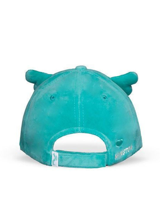 Difuzed Kids' Hat Jockey Fabric Squishmallows Winston Turquoise