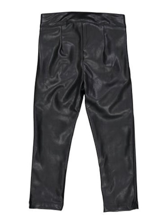 Birba Trybeyond Kids Leather Trousers Black