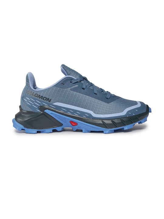 Salomon Alphacross 5 Γυναικεία Αθλητικά Παπούτσια Trail Running Bersea / Carbon / Blue